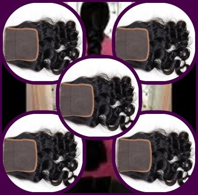 5X5-INDIAN HAIR CLOSURE