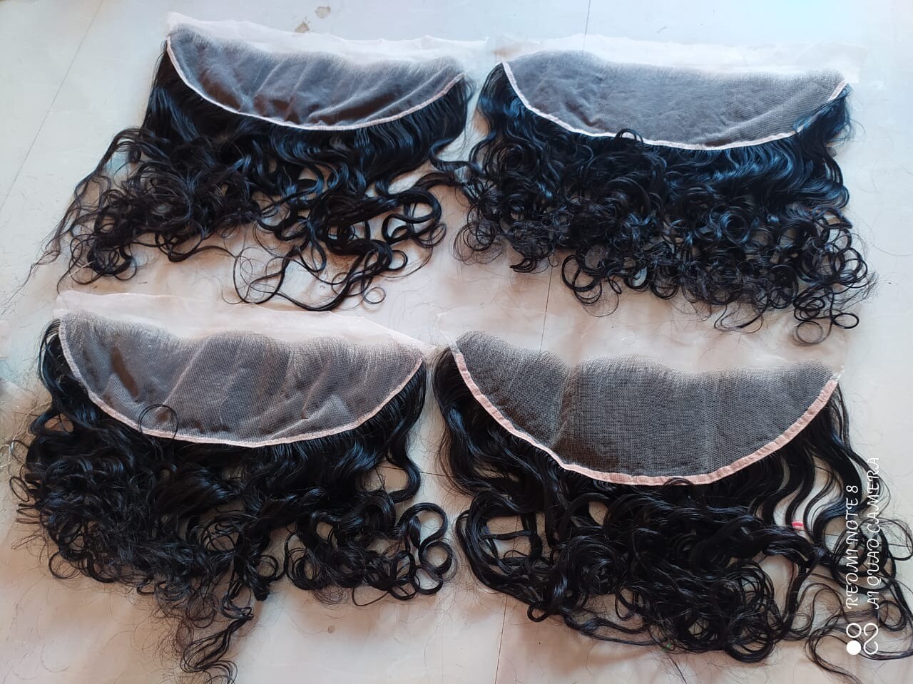 13X4 INDIAN HAIR- CURLY / DEEP CURLY -FRONTAL