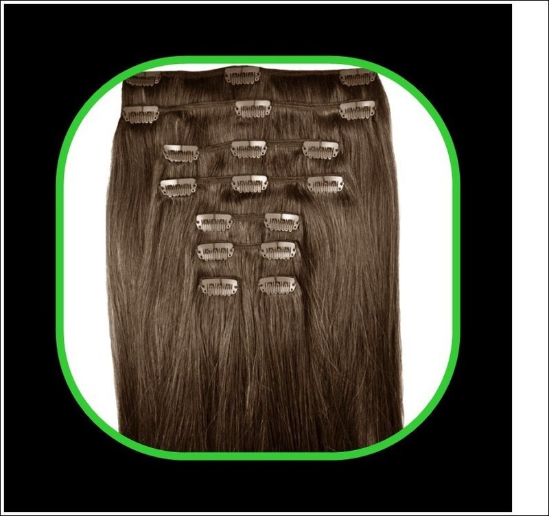 Clip hair extension