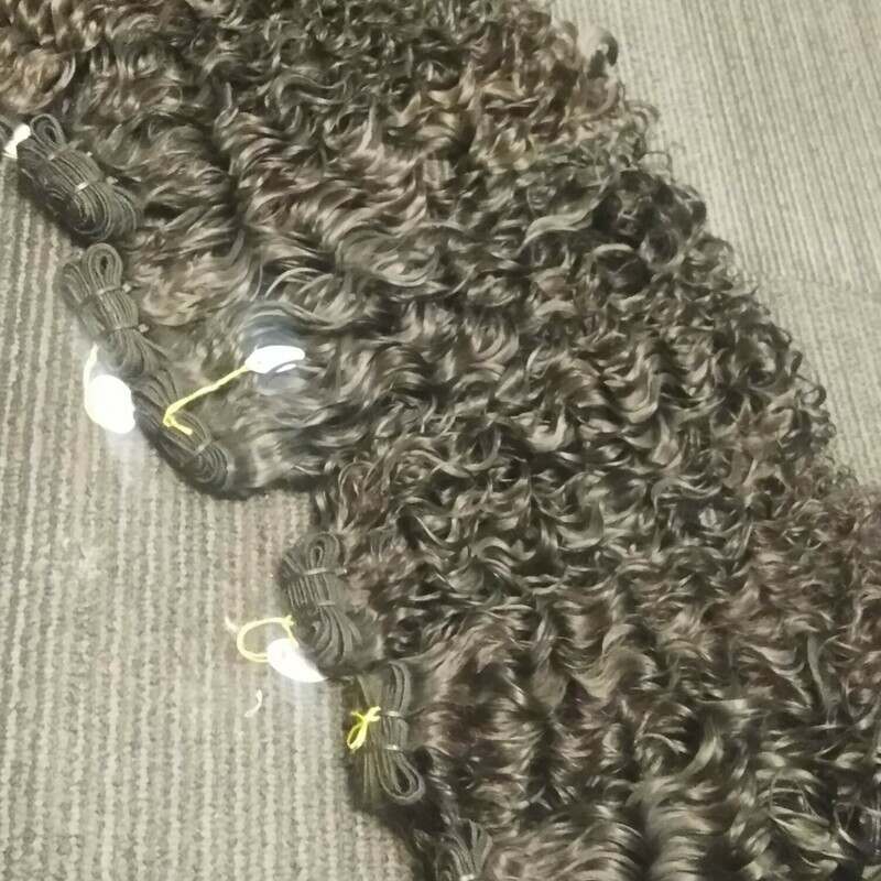 Machine Weft Deep Curly