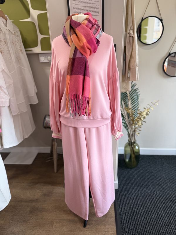 Minky Pleated Co-ord Set