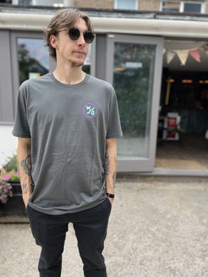WAVE GAMES TEE NEW CLASSIC CHARCOAL