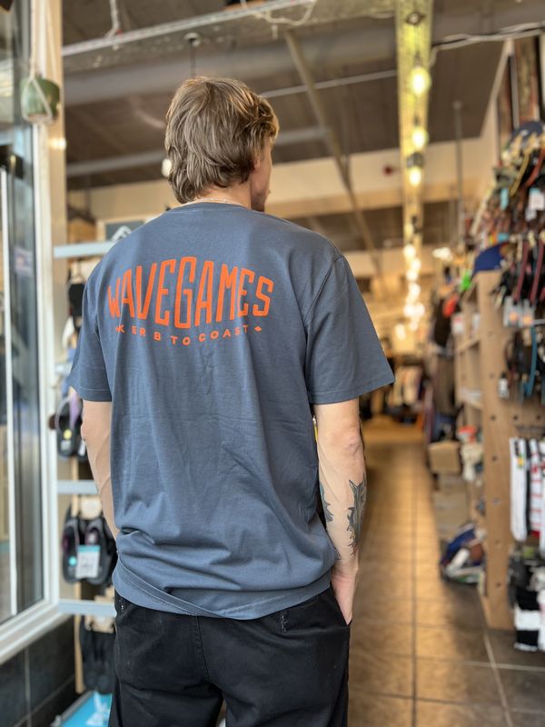 WAVE GAMES TEE CLASSIC PETROL BLUE
