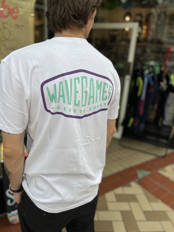 WAVE GAMES TEE NEW CLASSIC WHITE
