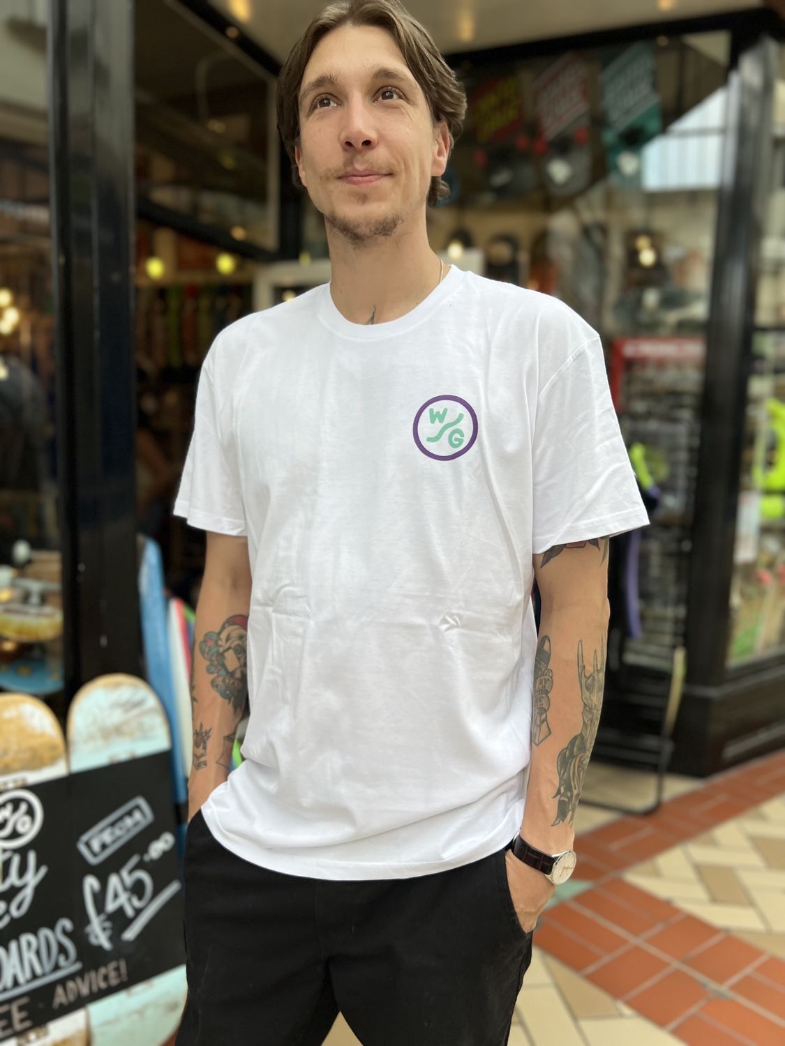 WAVE GAMES TEE NEW CLASSIC WHITE