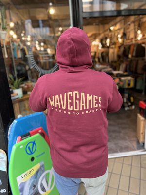 WAVE GAMES HOOD CLASSIC BURGUNDY