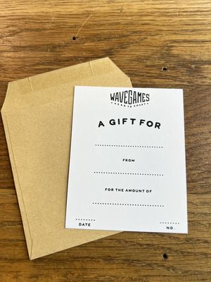 Wave Games Gift Card