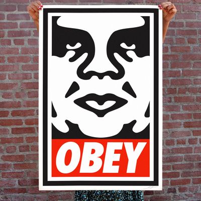 OBEY ICON OFFSET LITHOGRAPH PRINT