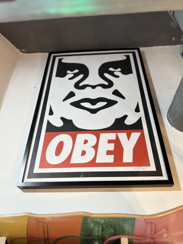 OBEY ICON OFFSET LITHOGRAPH PRINT