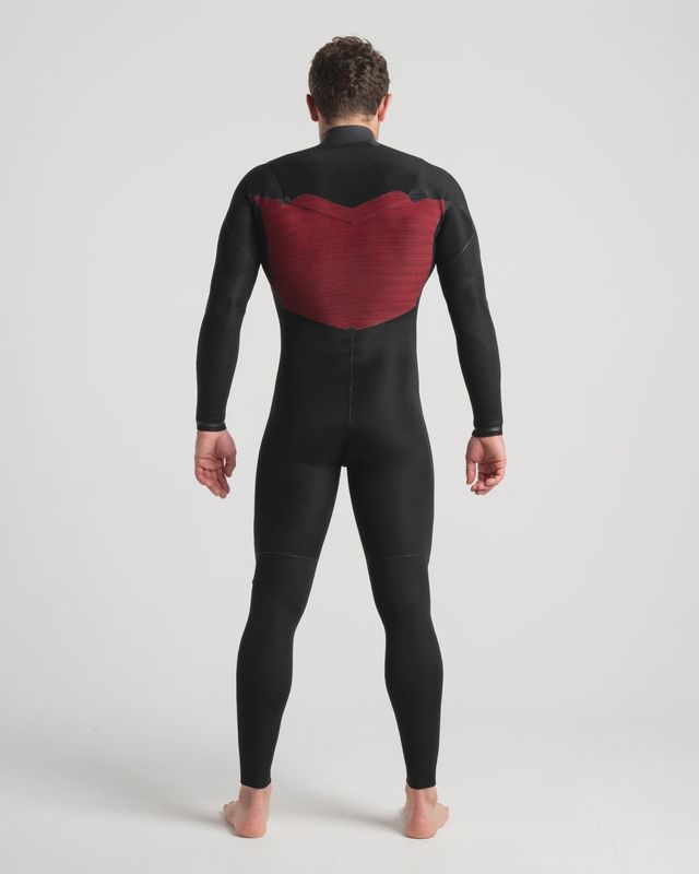 C-SKINS SESSION 5/4 BACK ZIP