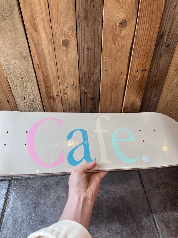 SKATE CAFE DECK WAYNE POWDER GREY