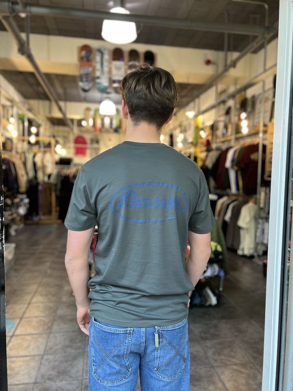 WAVE GAMES TEE VINTAGE COAL