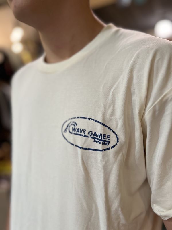 WAVE GAMES TEE VINTAGE OFF WHITE