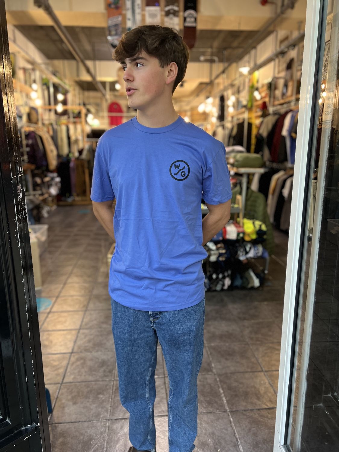 WAVE GAMES TEE CLASSIC LAPIS