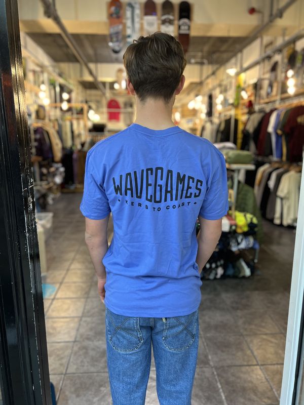 WAVE GAMES TEE CLASSIC LAPIS