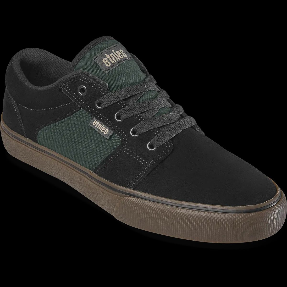 ETNIES BARGE LS  BLACK / BROWN / GREEN