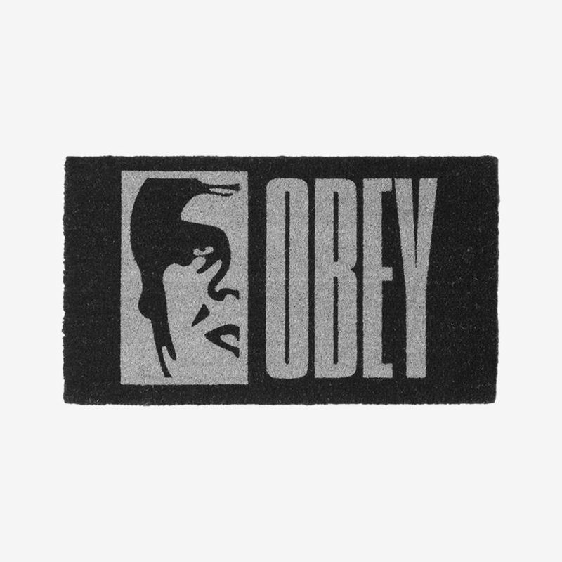 OBEY DOOR MAT HALF ICON