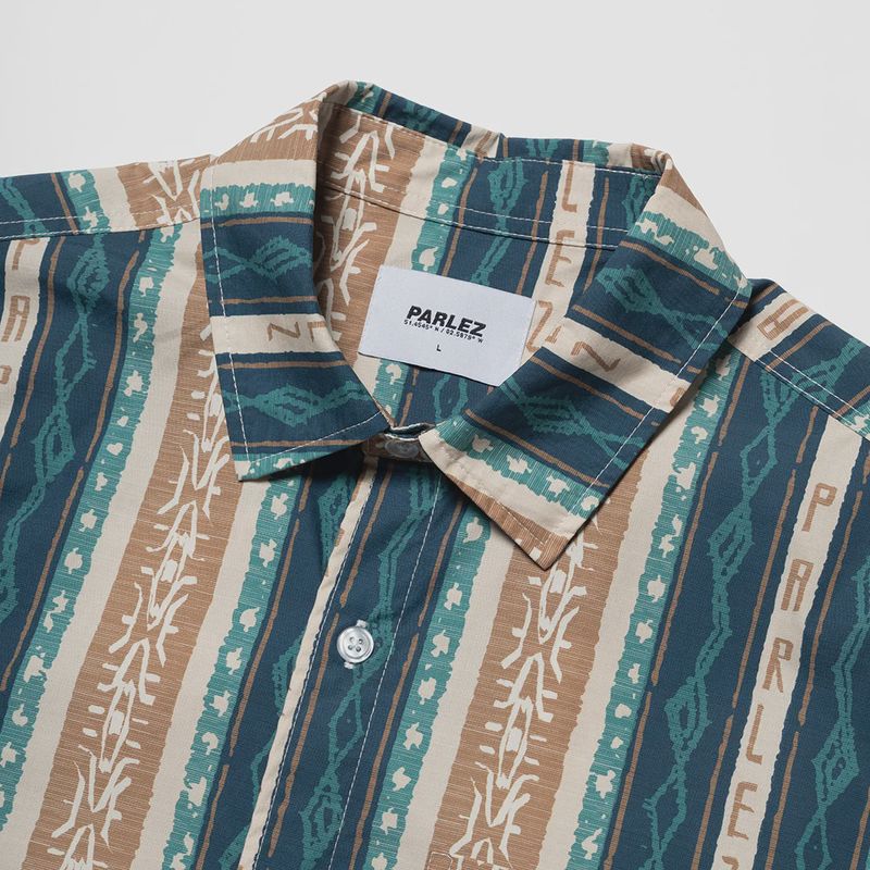 PARLEZ SHIRT NEVADA IN LAGOON