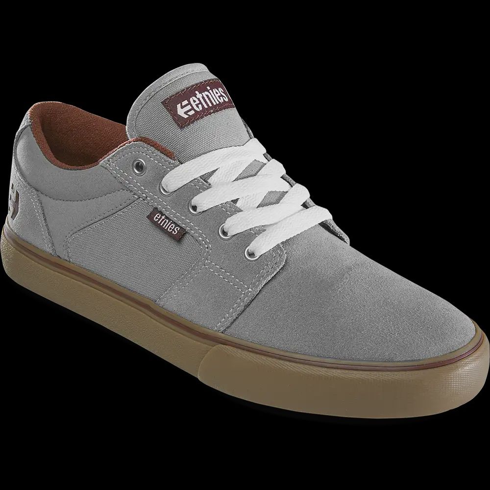 ETNIES BARGE LS  GREY / GUM / RED