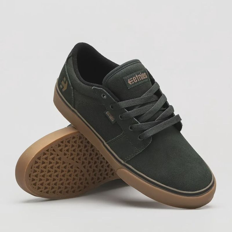 ETNIES BARGE LS  GREEN / GUM
