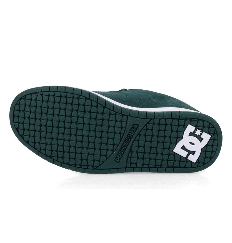 DC COURT GRAFFIK SE DARK GREEN/WHITE