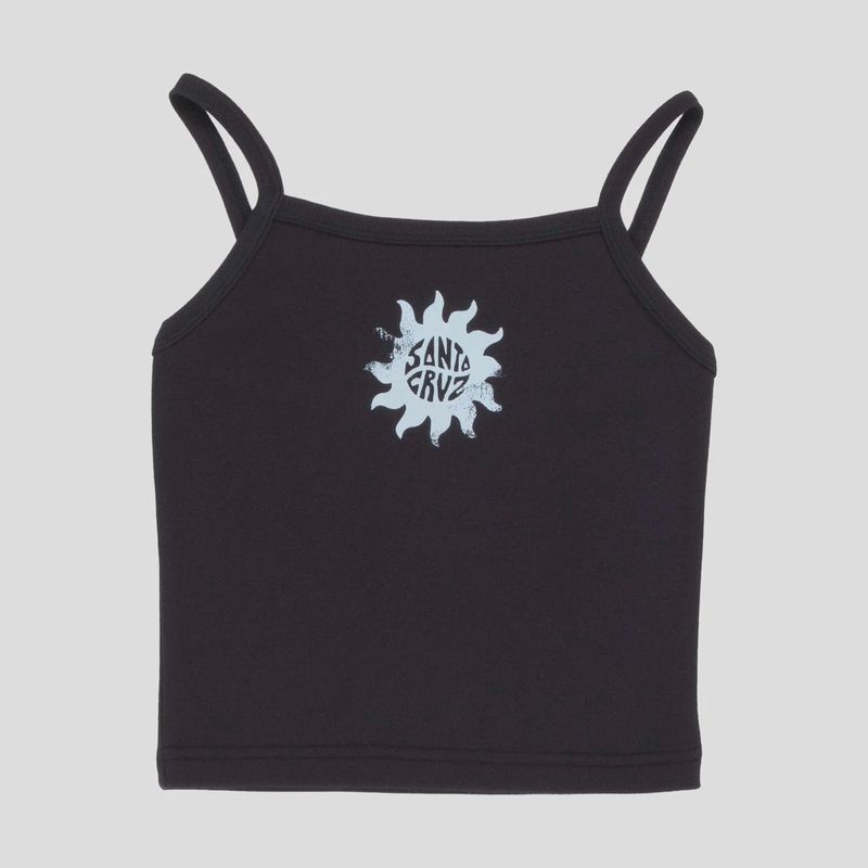 SANTA CRUZ WOMENS VEST SUN DAZE - BLACK WASH