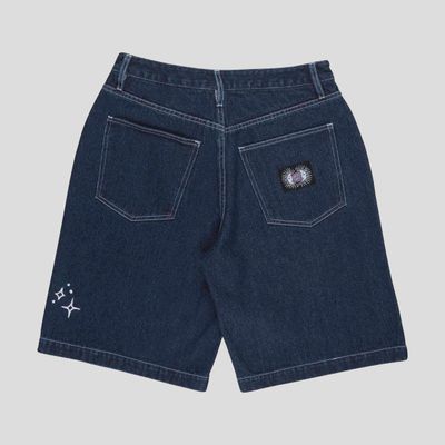 SANTA CRUZ WOMENS SHORTS SPLIT SUN - DARK DENIM