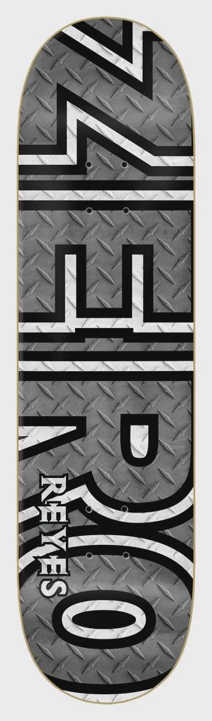 ZERO DECK DIAMOND PLATE DAVID RAYES 8.25