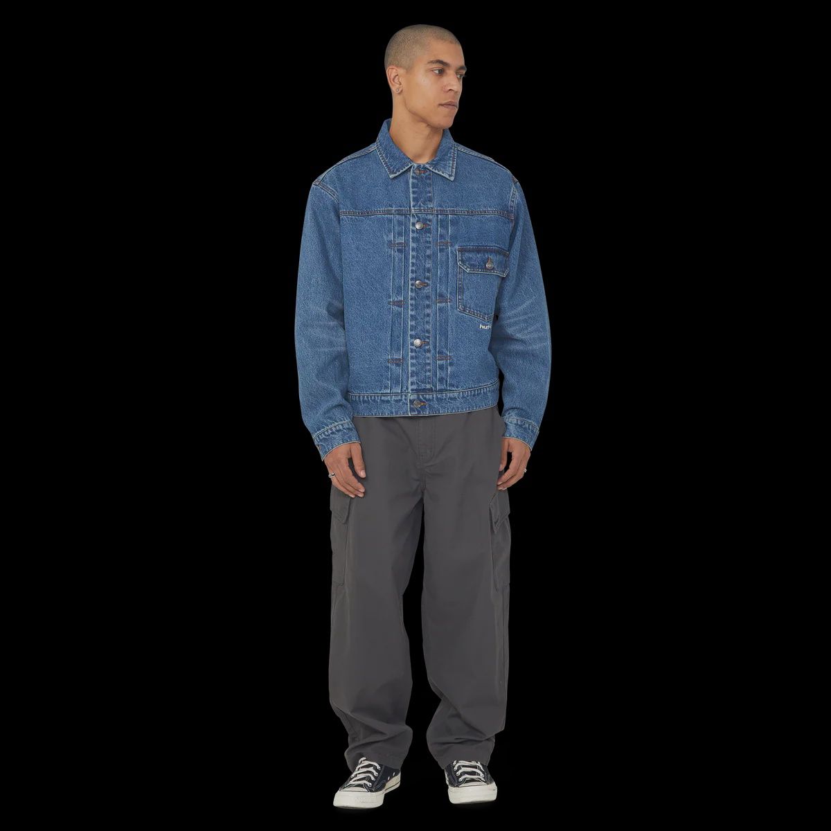 HUF JACKET 89 TRUCKER DENIM