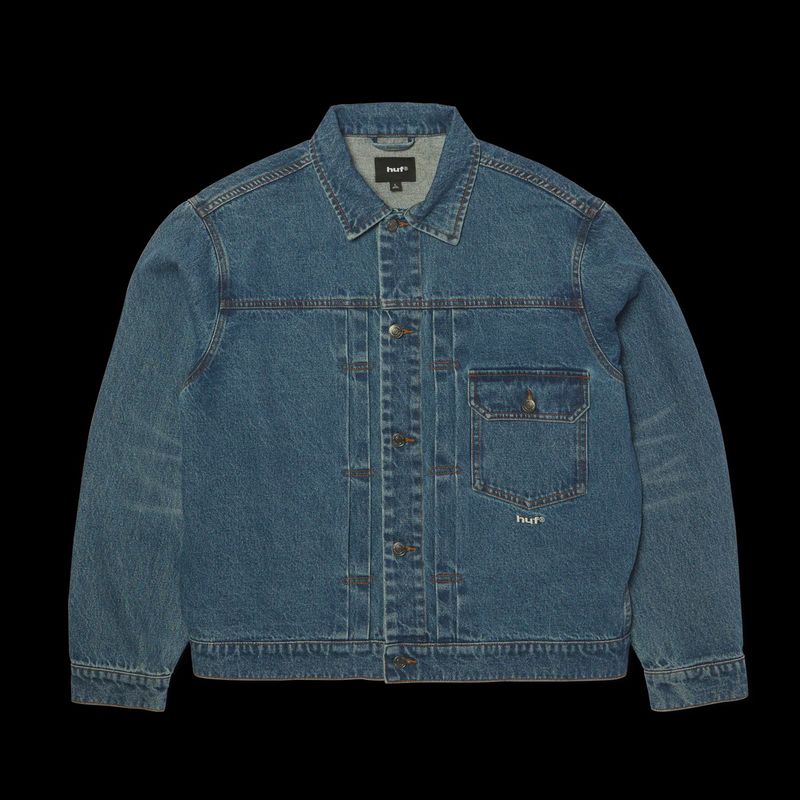 HUF JACKET 89 TRUCKER DENIM