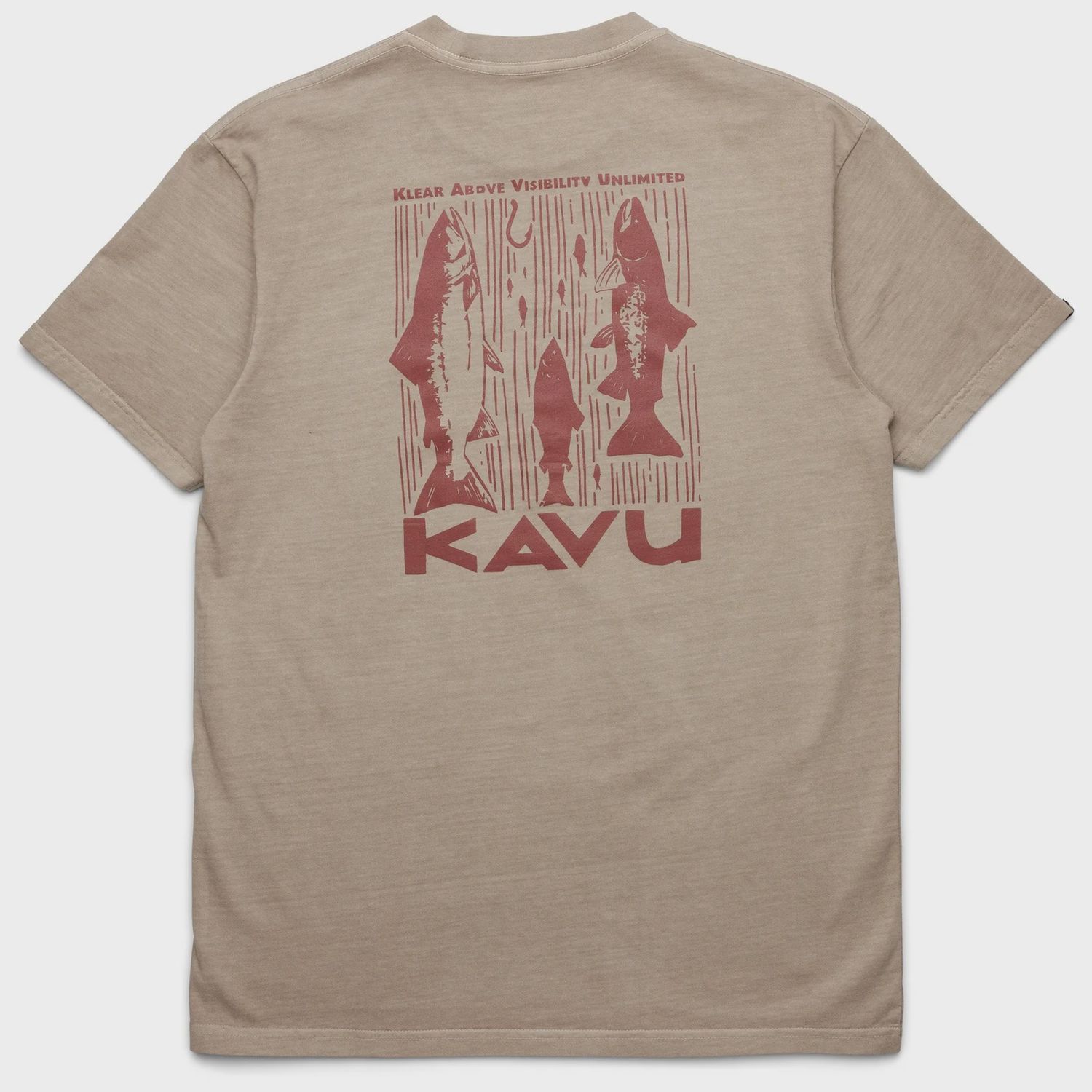 KAVU TEE SALMON