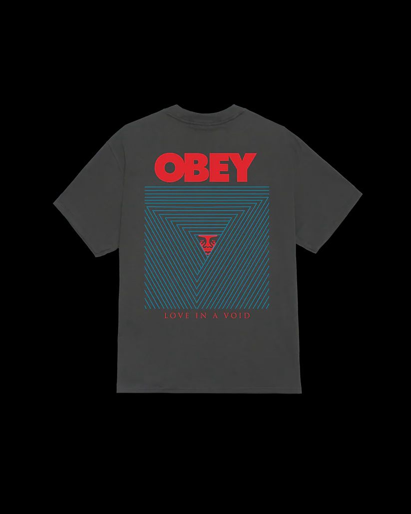 OBEY TEE LOVE IN A VOID BLACK
