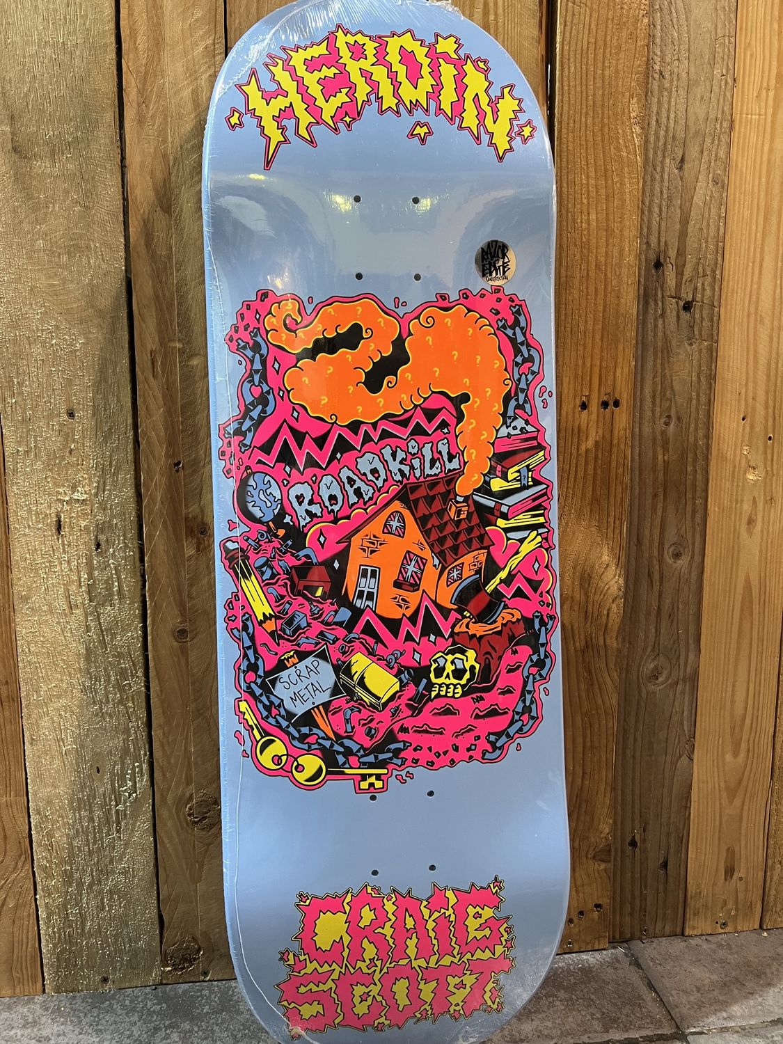 HEROIN DECK CRAIG QUESTIONS SCRAP METAL 10"