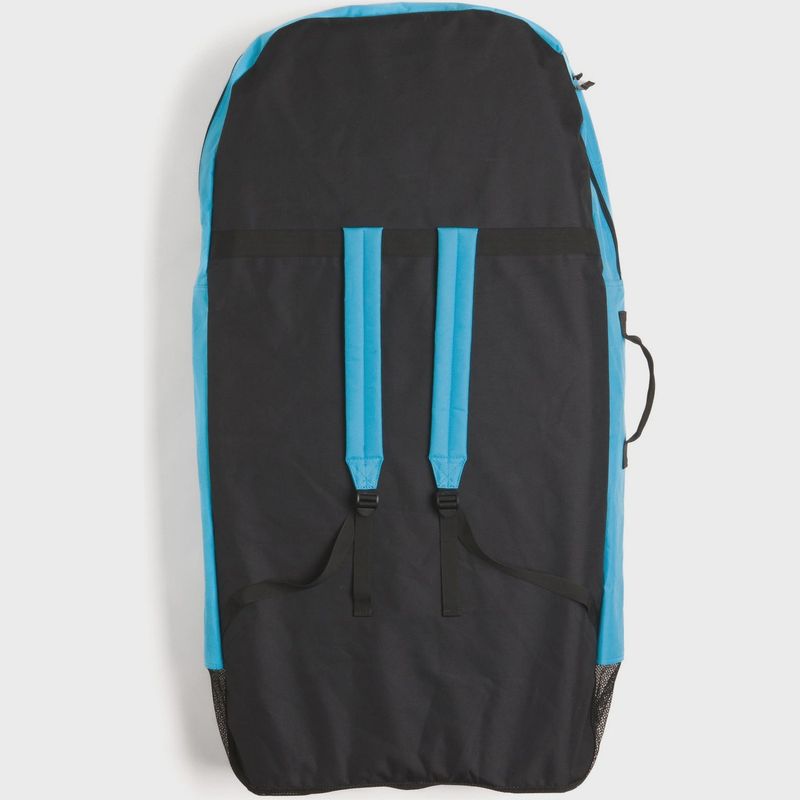 BULLDOG BODYBOARD BAG TRIPPLE BLACK/CYAN