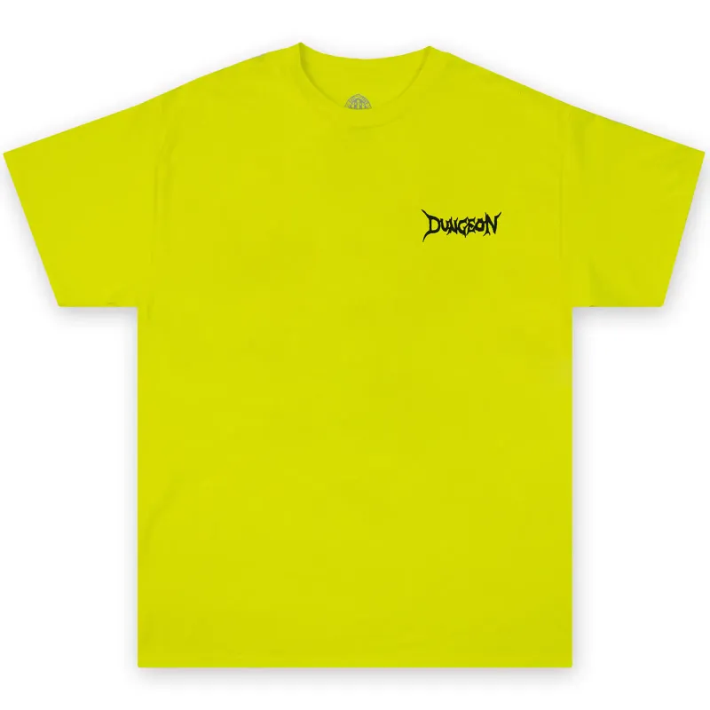 DUNGEON TEE PORTCULLIS YELLOW