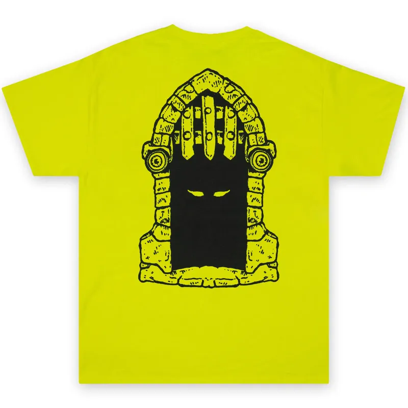 DUNGEON TEE PORTCULLIS YELLOW