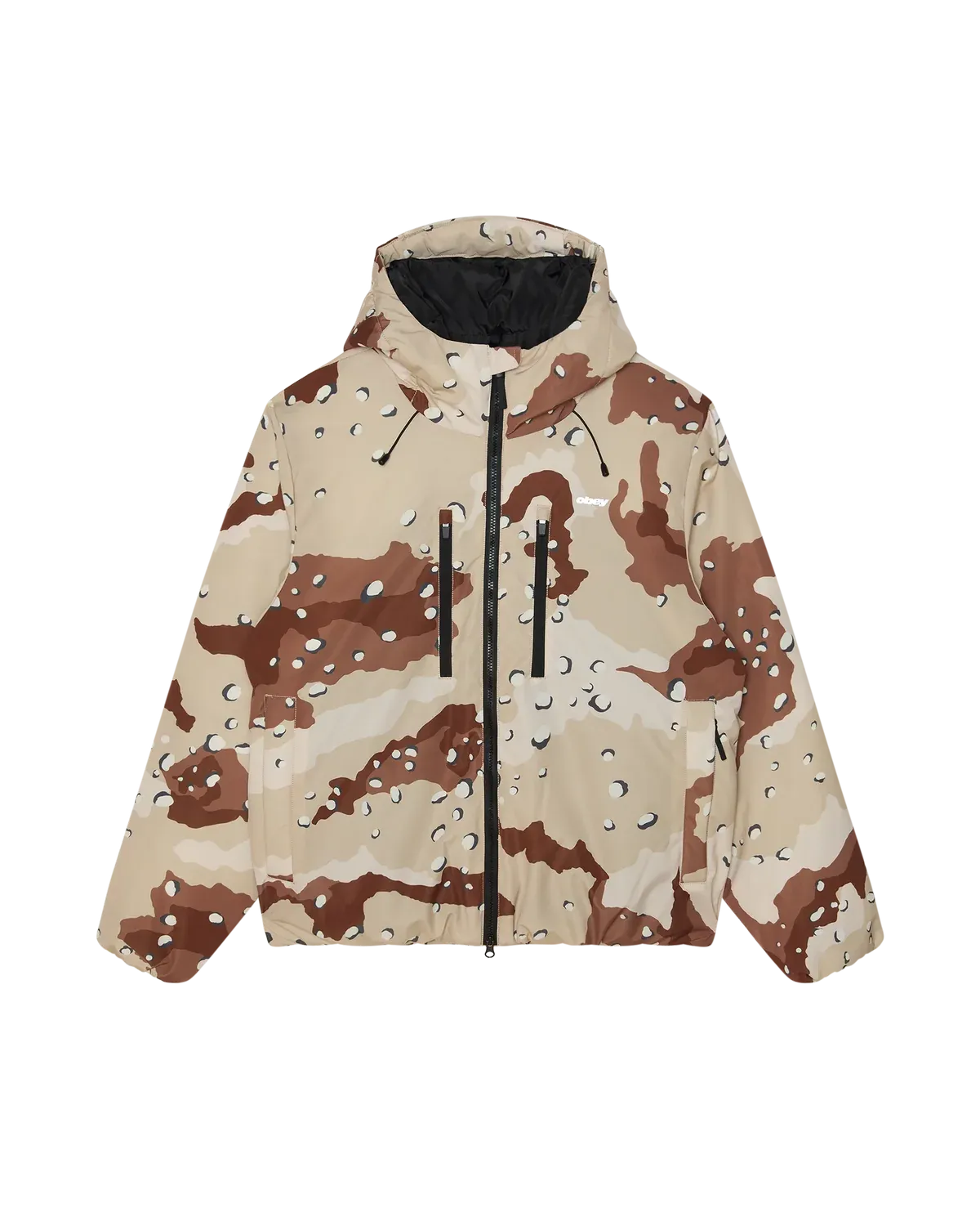 OBEY PUFFER JACKET NOCTRAX DESERT CAMO
