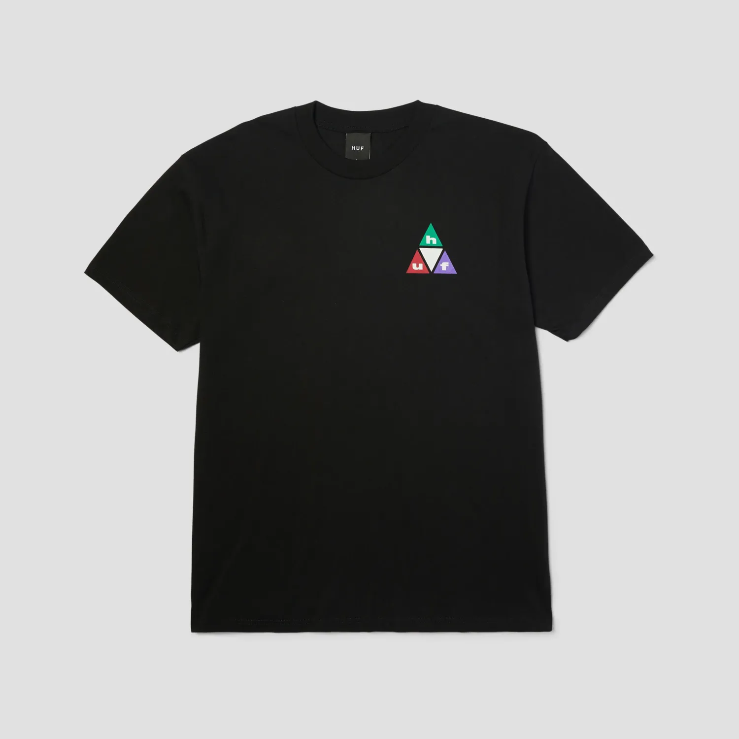 HUF TEE PRISM TT IN BLACK/TEAL