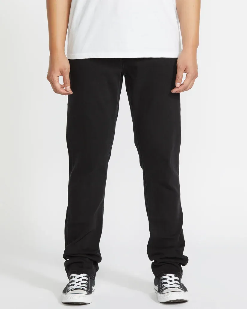 VOLCOM JEANS VORTA IN BLACK OUT