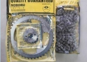 SPROCKET + CADENA (COMPLETO) NOBORU CR1-150, 150Z (41T/14T, 428H-124L)