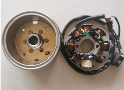 VOLANTE (MAGNETO COMPLETO) GY6150 (8 BOBINAS)