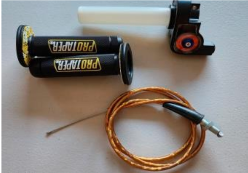 KIT DE ACELERADOR DE 1/4 AMARILLO