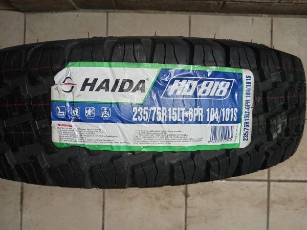 235/75R15 HAIDA LT HAD818 6 PR