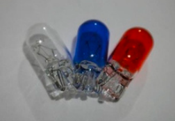 BOMBILLA AZUL, BLANCO PEZCADITO (12V) 100Pcs
