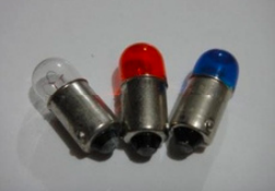 BOMBILLA AZUL, BLANCO, AMARRILLO LUZ MEDIA (12V) 100Pcs