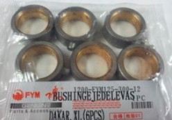 BUSHING EJE DE LEVAS BUSHING PARA AMORTIGUADOR DAKAR (6PCS)