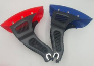 LODERA TRASERA NEGRO, AZUL, ROJO INFERIOR PARA EJE