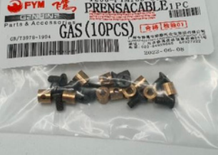 PRENSA CABLE GAS(10pcs)