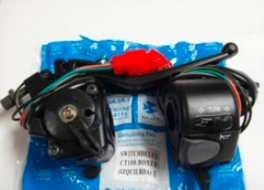 SWITCH DE LUCES CON MANECILLA (IZQUIERDA) CT100, BOXER