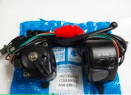 SWITCH DE LUCES CON MANECILLA (DERECHO) CT100, BOXER